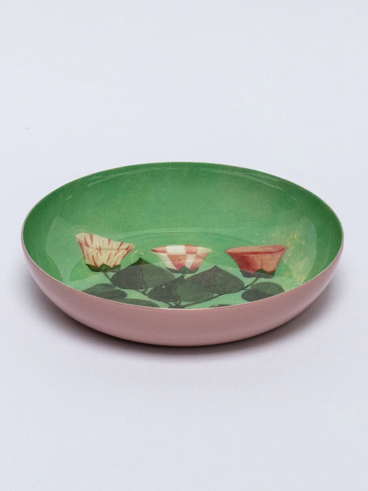 Roomytown Festival Of Flowers Round Tray