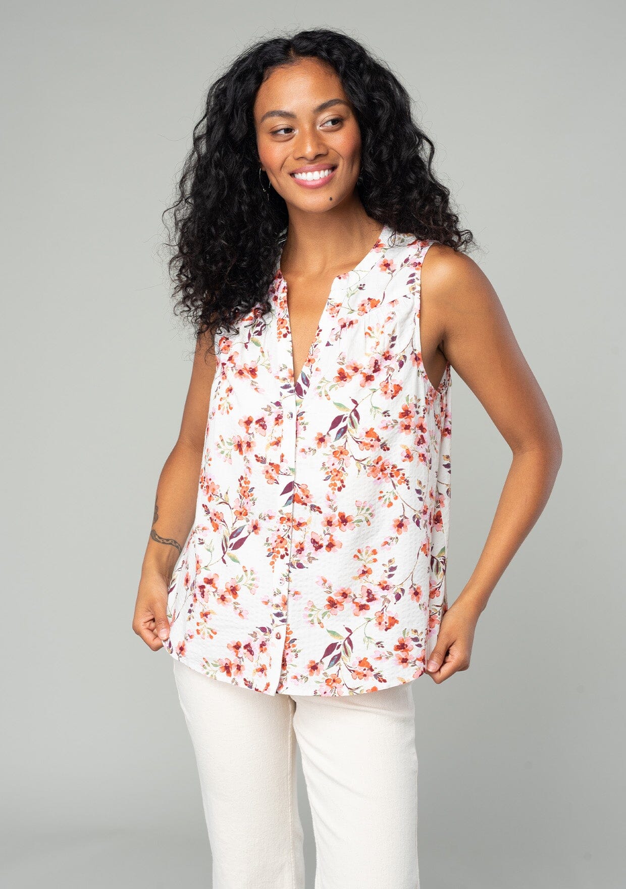 Devon Sleeveless Top