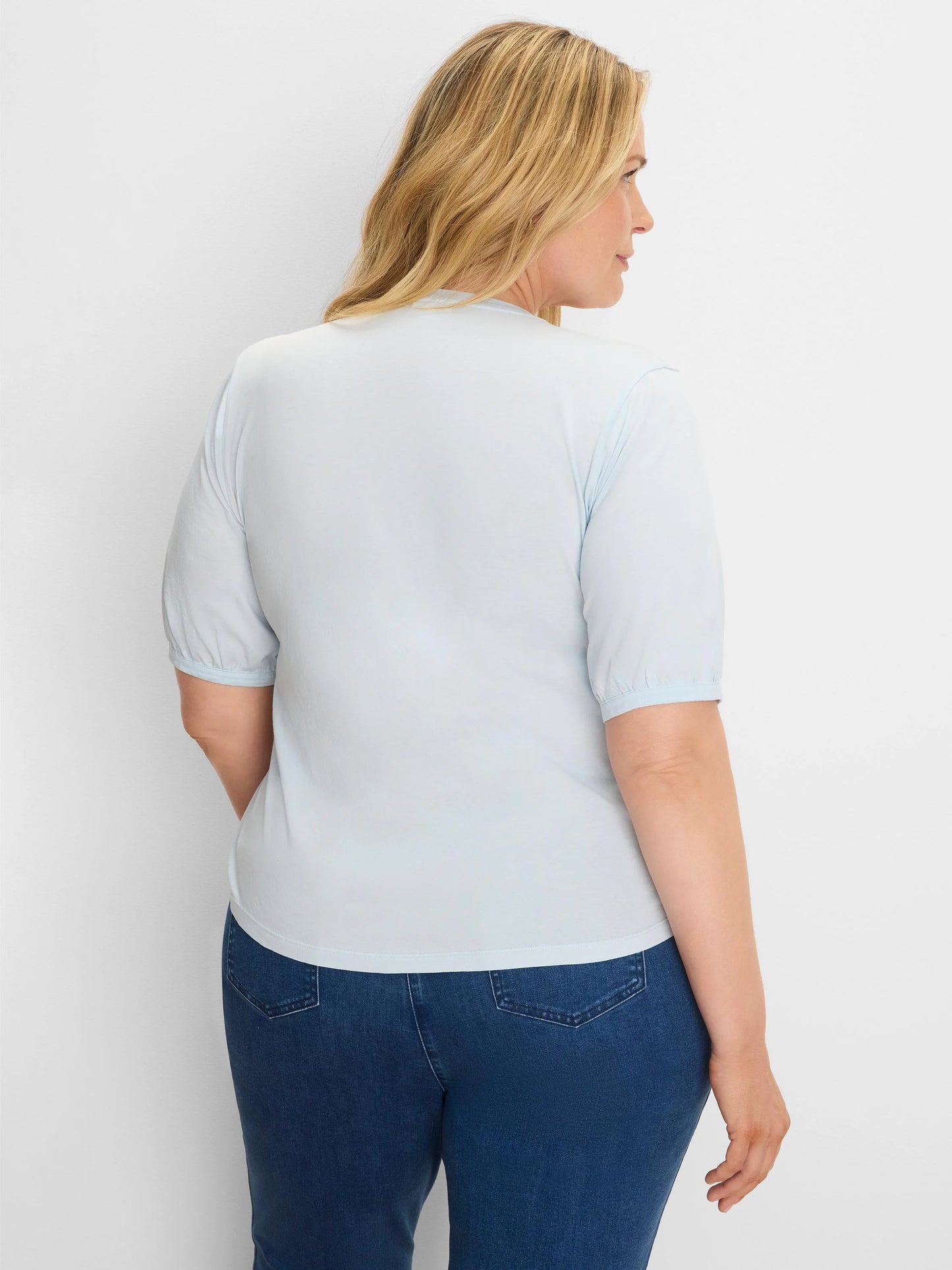 NZT Elbow Sleeve V-Neck Tee