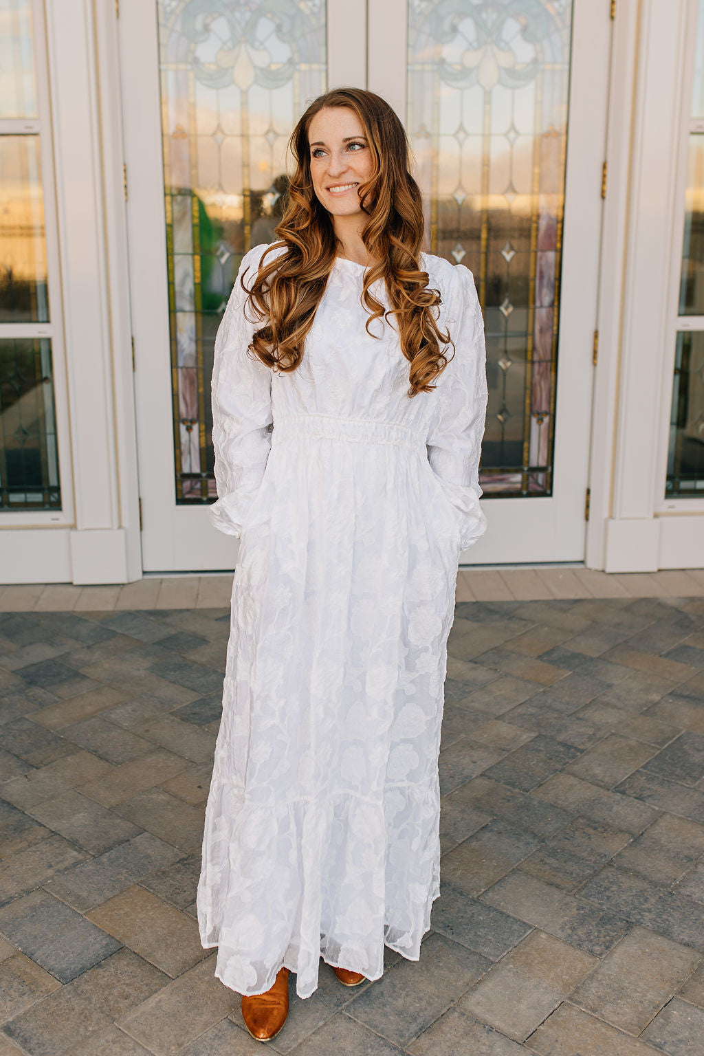 Miriam LDS Temple Dress