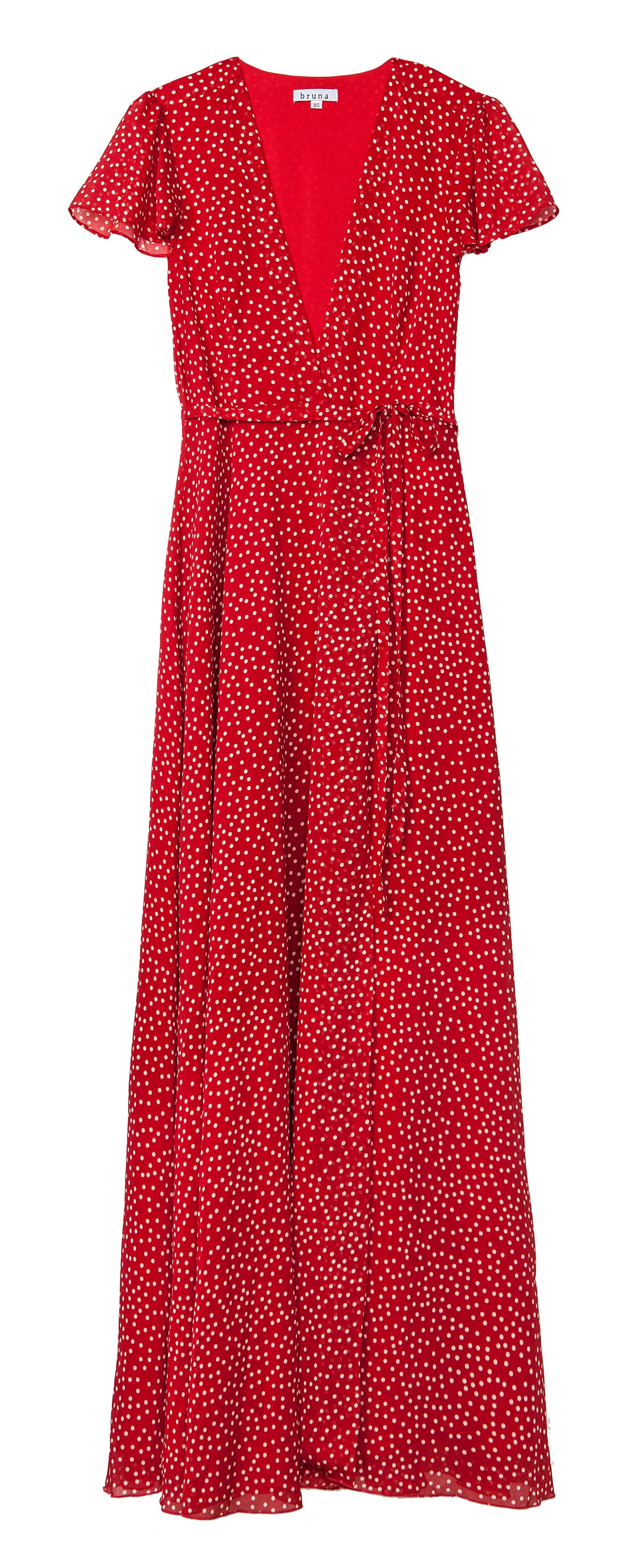 Vestido Lena Lunares Rojo/Crema SS19
