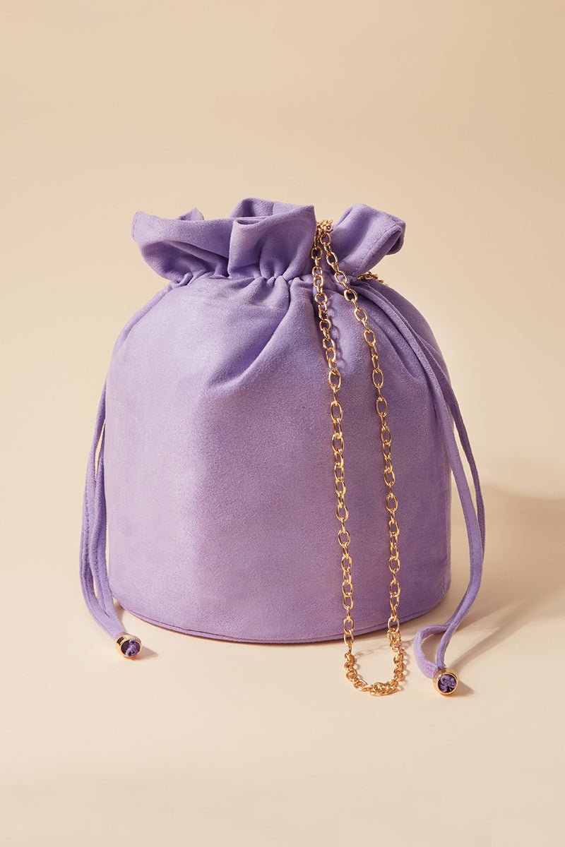 Clutch Bombonera Lila · Le Palmier ·