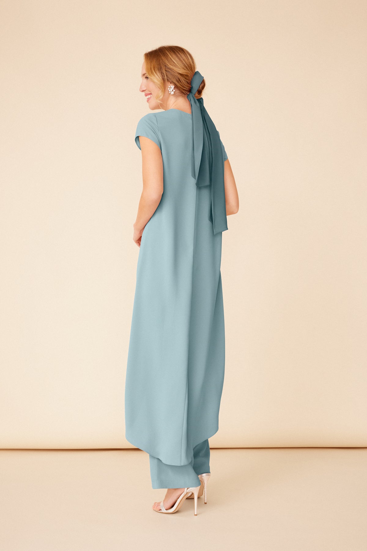 Conjunto Top Maca + Pantalon Lisa Aqua · Wisteria ·
