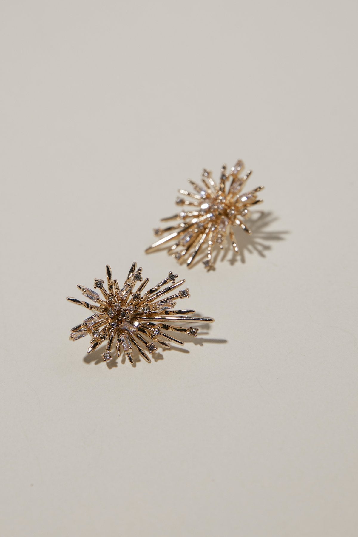 Pendientes Novia Golden Splash