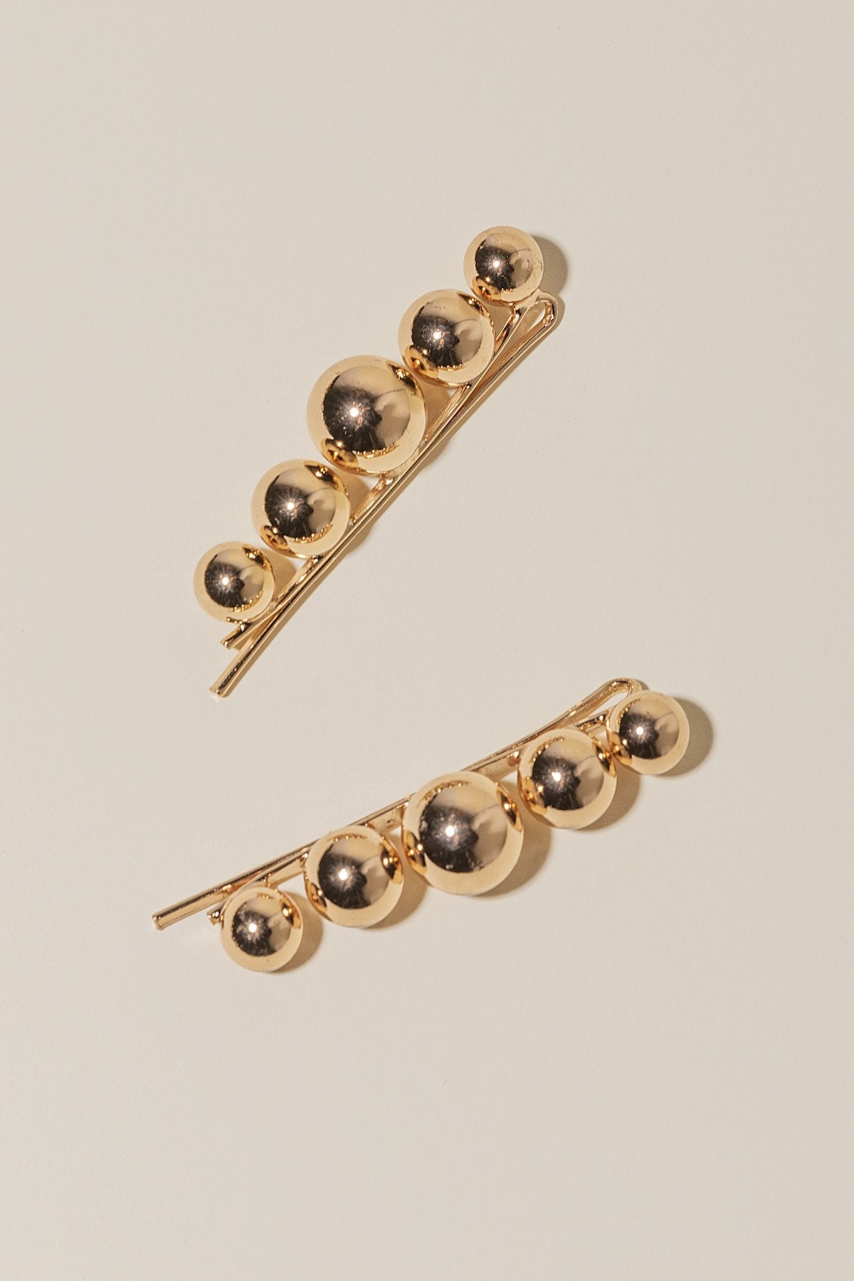 Set de 2 Horquillas Golden Bubble · Rivera ·