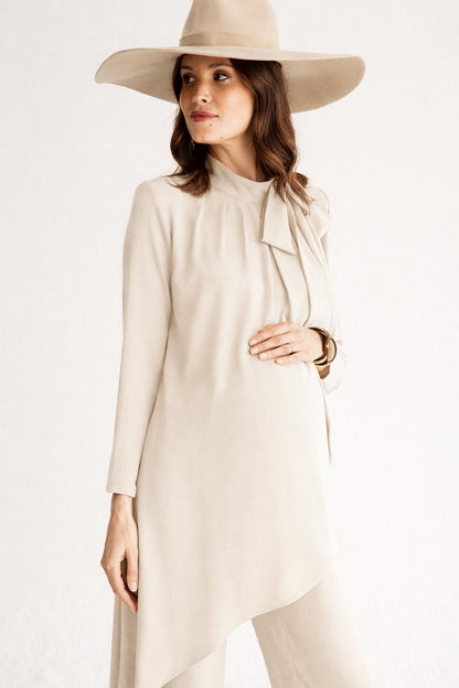 Pantalon Cory Crema · Embarazada ·