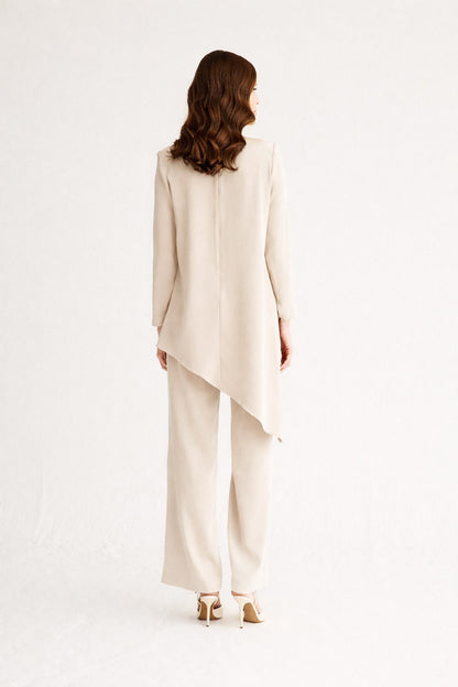 Pantalon Cory Crema · Embarazada ·