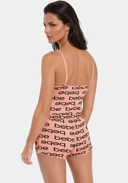 Bebe Logo Cami Short Set