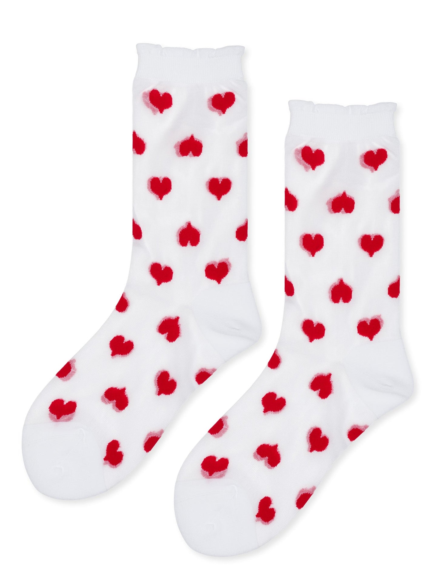Hansel From Basel Marnie Sheer Heart Sock