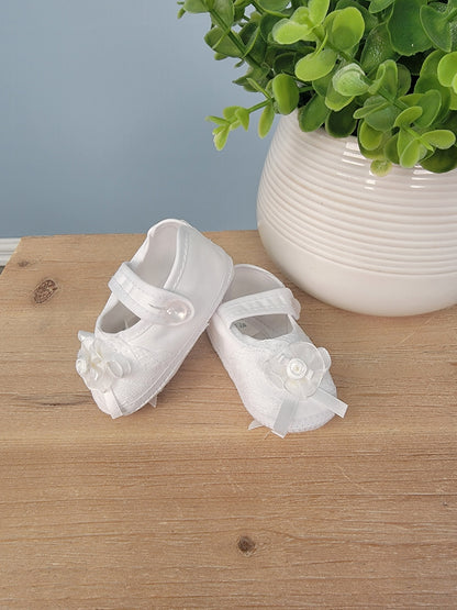 Cotton Mary Jane Bootie