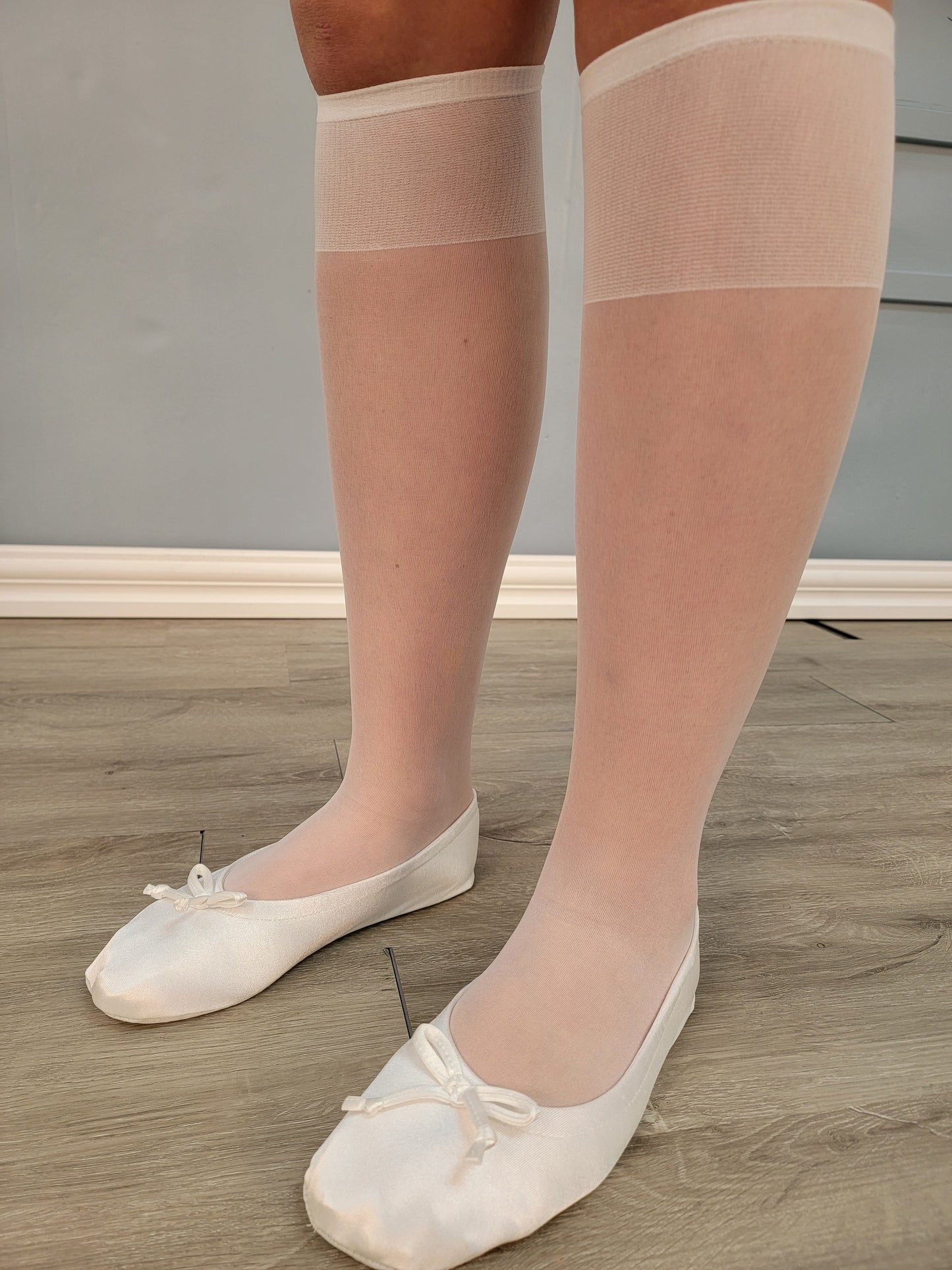 Sock - Knee High with Nylon