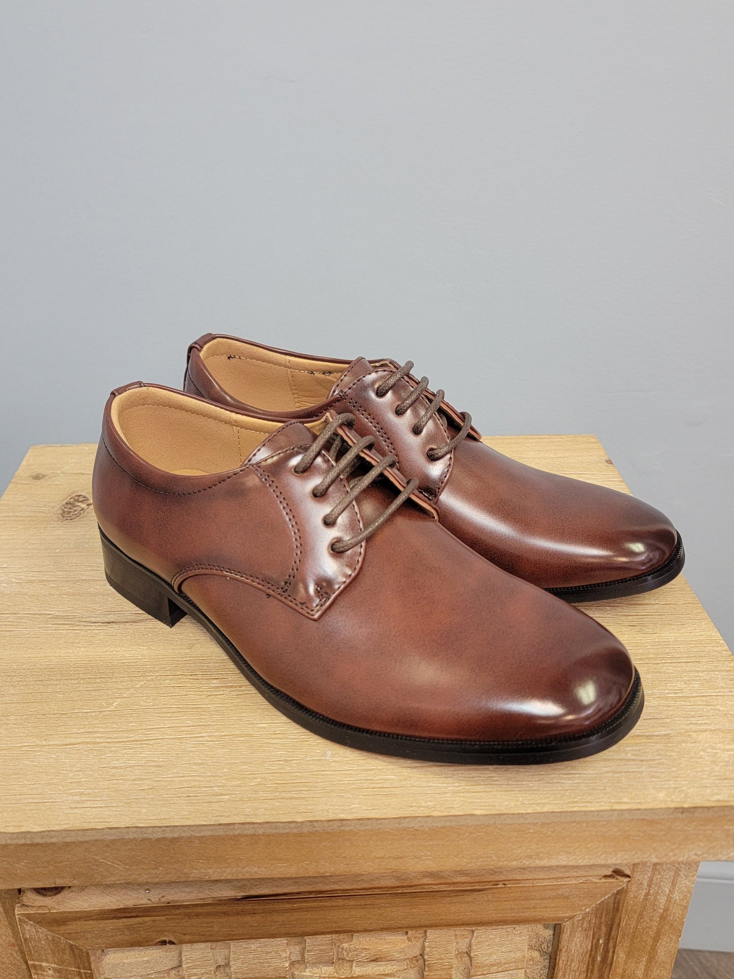 Charles Boys Shoe - Brown