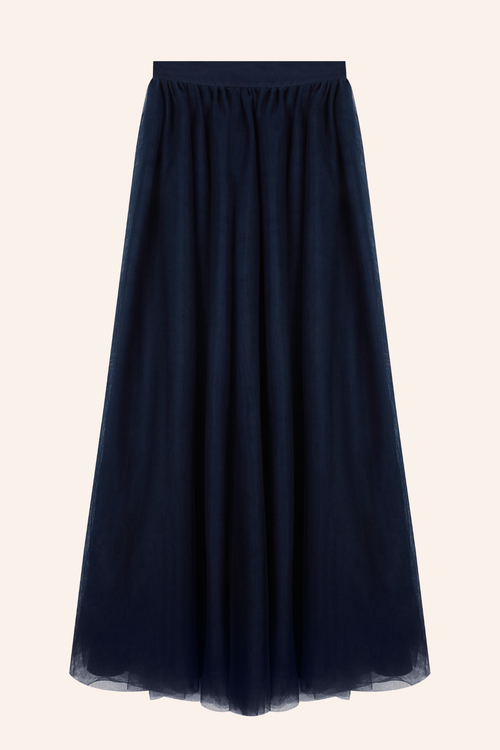 Falda Tul Azul · Sample ·