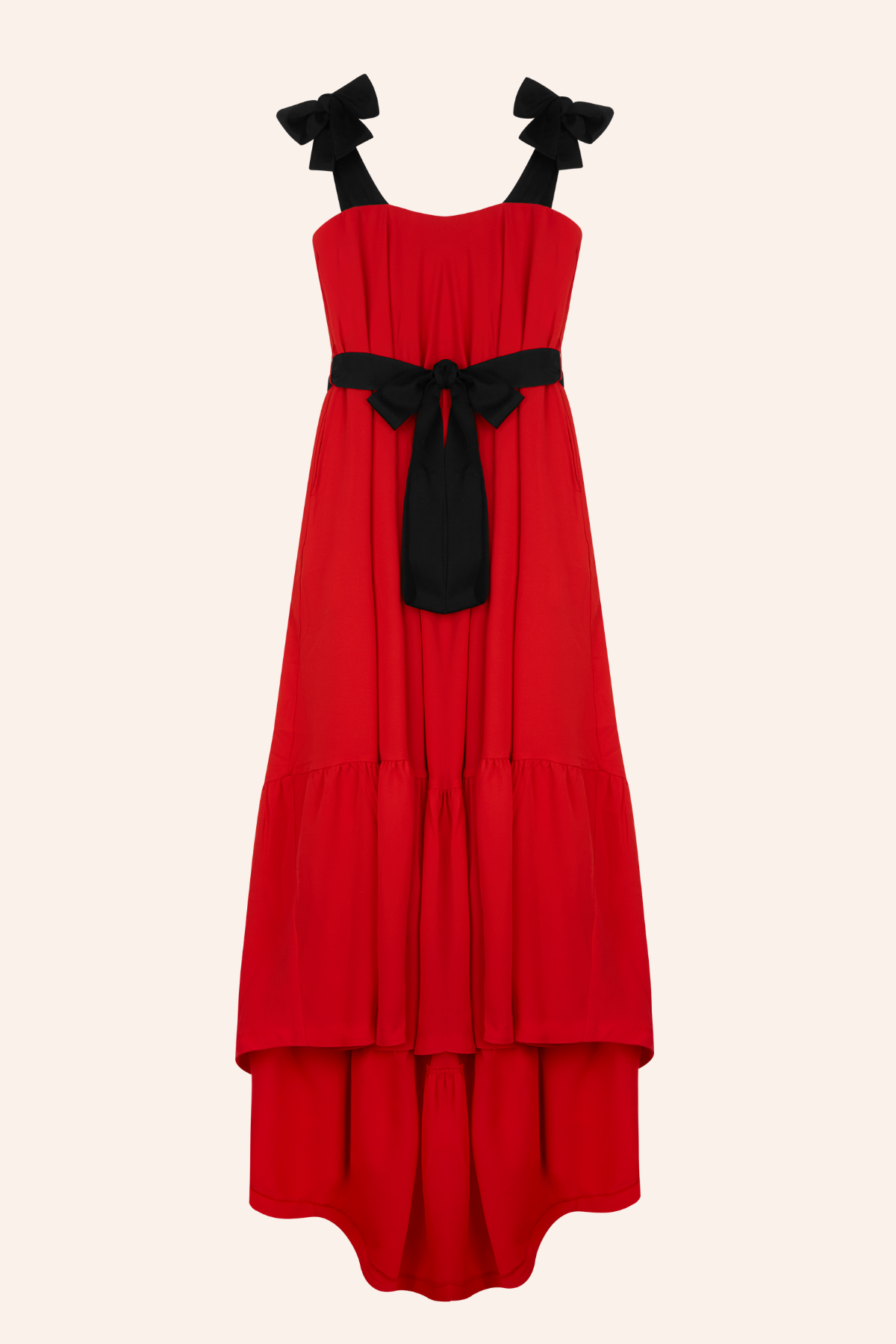 Vestido Sebastien Rojo · Embarazada ·