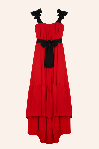Vestido Sebastien Rojo · Embarazada ·
