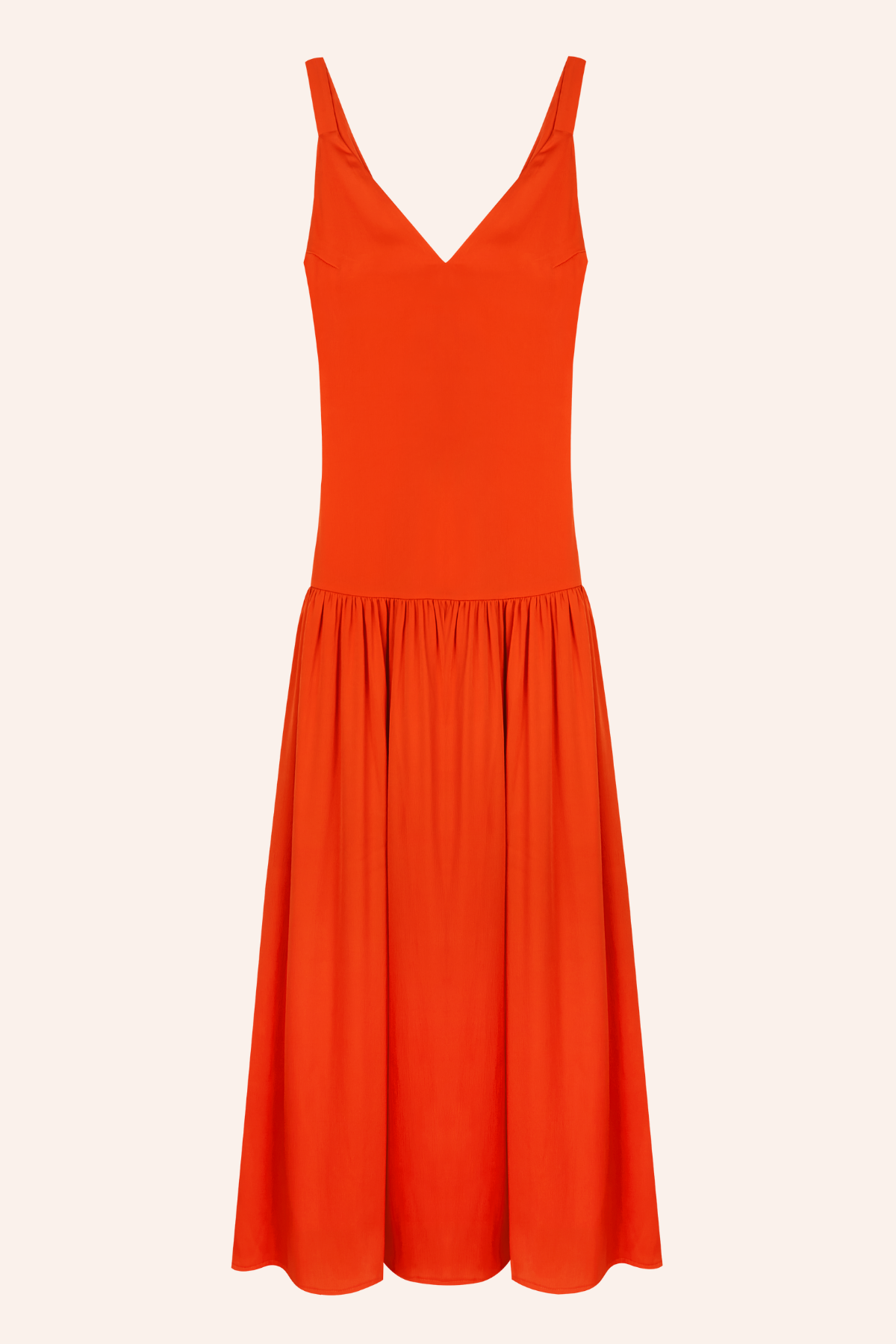 Vestido Irma Mandarina · Sample ·