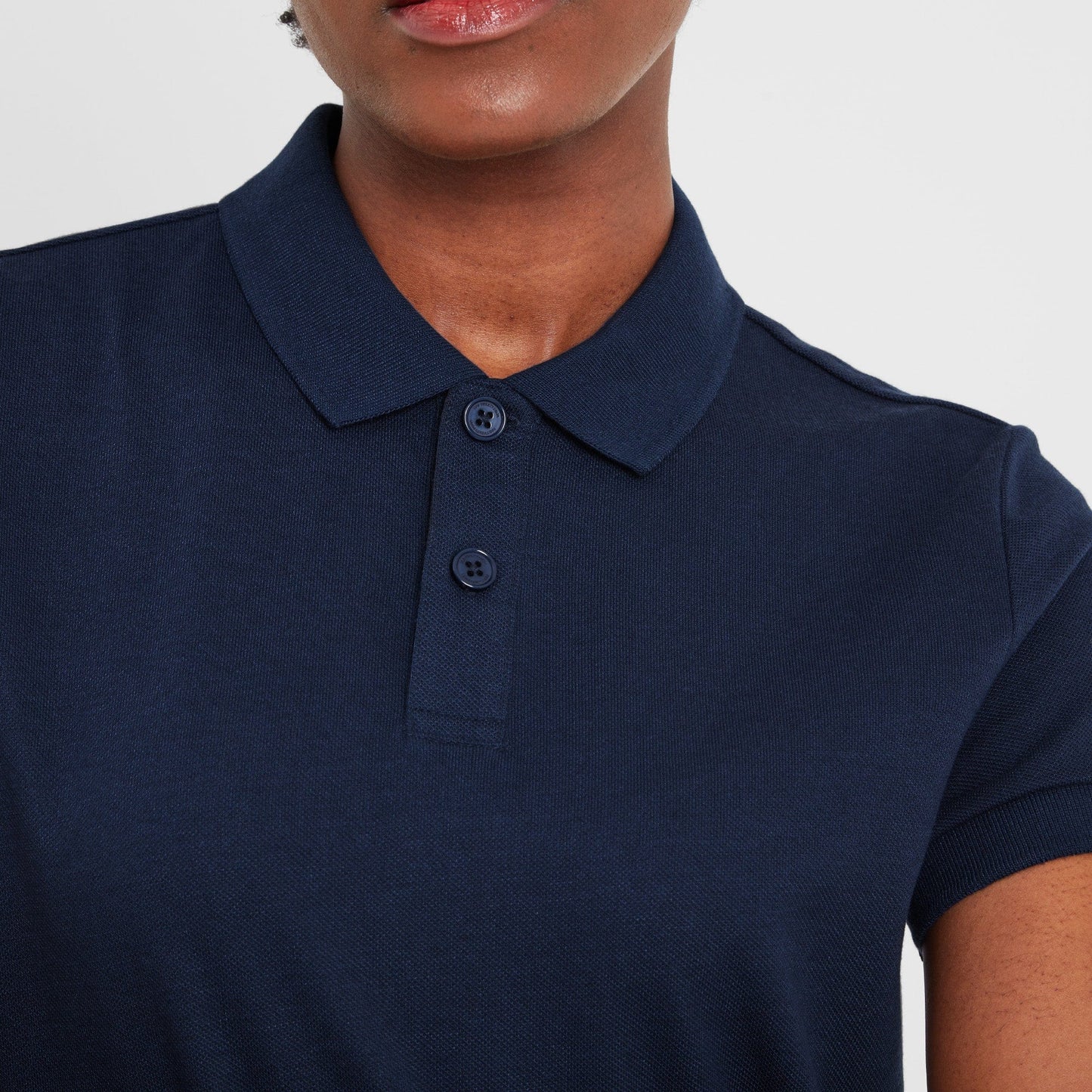 Aspley Womens Tech Polo - Navy