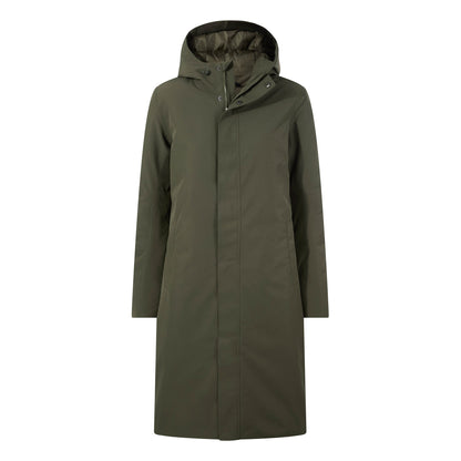 Dalton Womens Longline Waterproof Insulated Coat - Khaki