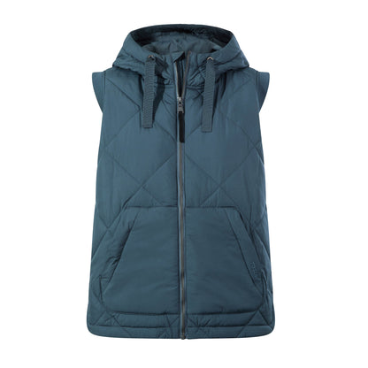 Fozard Womens Lightweight Insulated Quilted Gilet - Graphite