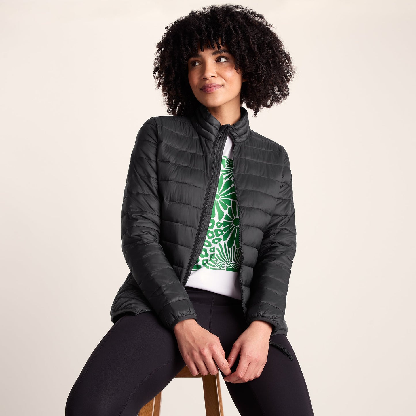 Gibson Womens Insulated Padded Jacket - Black