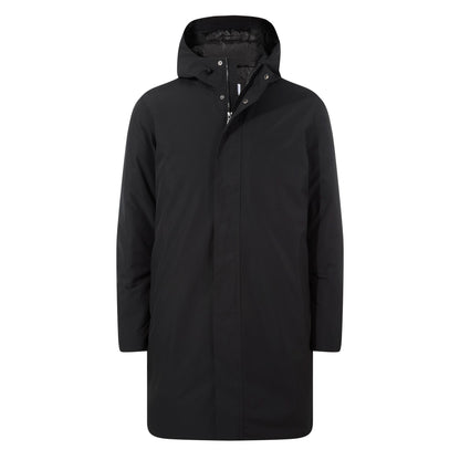 Harris Mens Waterproof Insulated Parka - Black