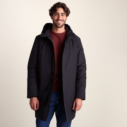 Harris Mens Waterproof Insulated Parka - Black