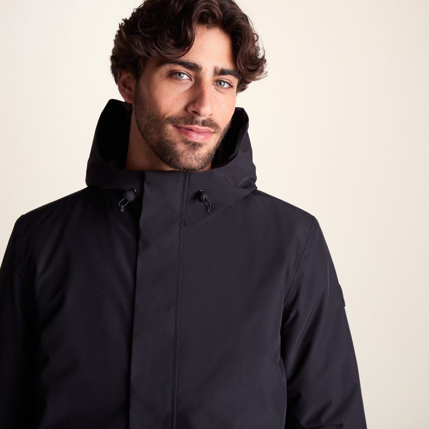 Harris Mens Waterproof Insulated Parka - Black