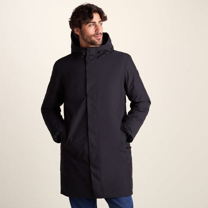 Harris Mens Waterproof Insulated Parka - Black