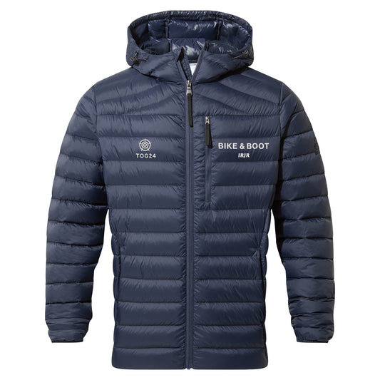 Bike & Boot Mens - North Hooded Jacket Dark Indigo
