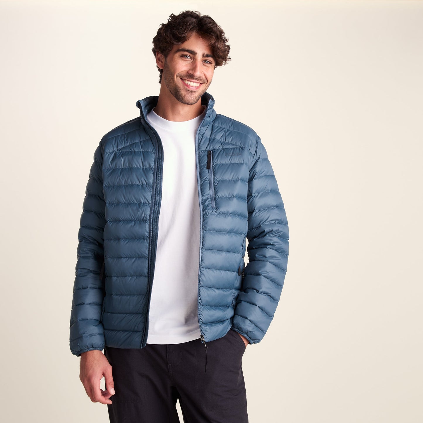 North Mens RDS Certified Down Jacket - Arctic Blue
