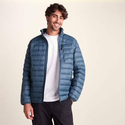 North Mens RDS Certified Down Jacket - Arctic Blue