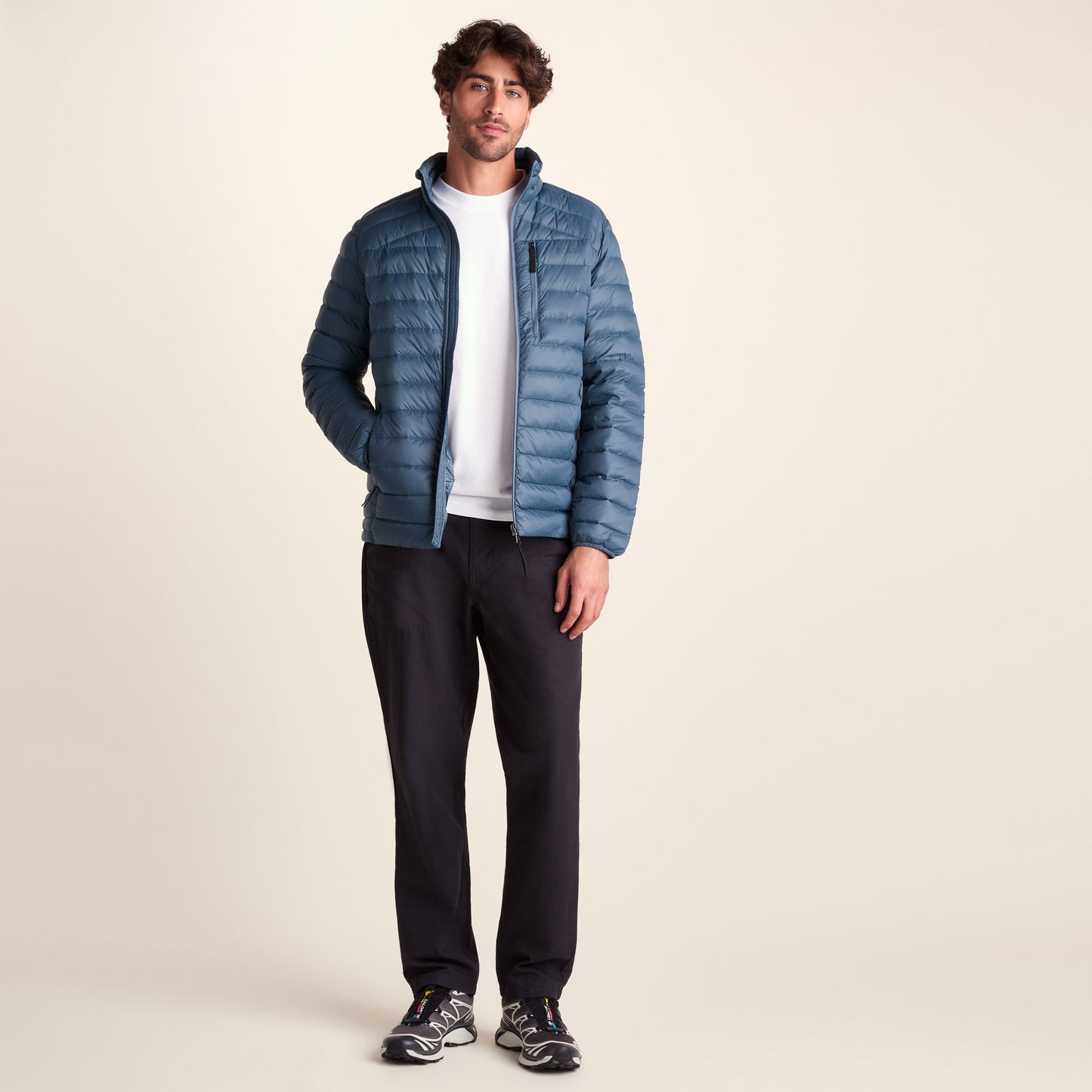 North Mens RDS Certified Down Jacket - Arctic Blue