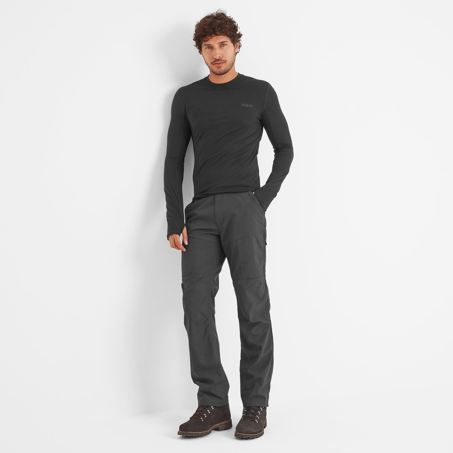 Rowland Mens Performance Trousers Regular - Storm