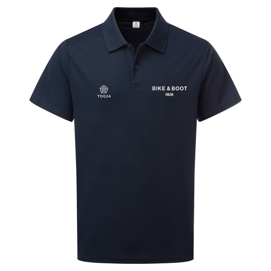 Bike & Boot Mens - Torres Tech Polo Navy