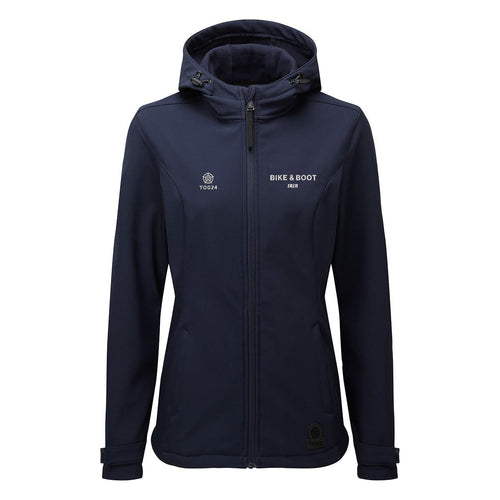 Bike & Boot Womens - Valley Softshell Hoody Navy