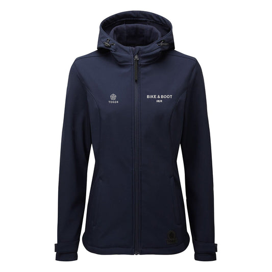 Bike & Boot Womens - Valley Softshell Hoody Navy