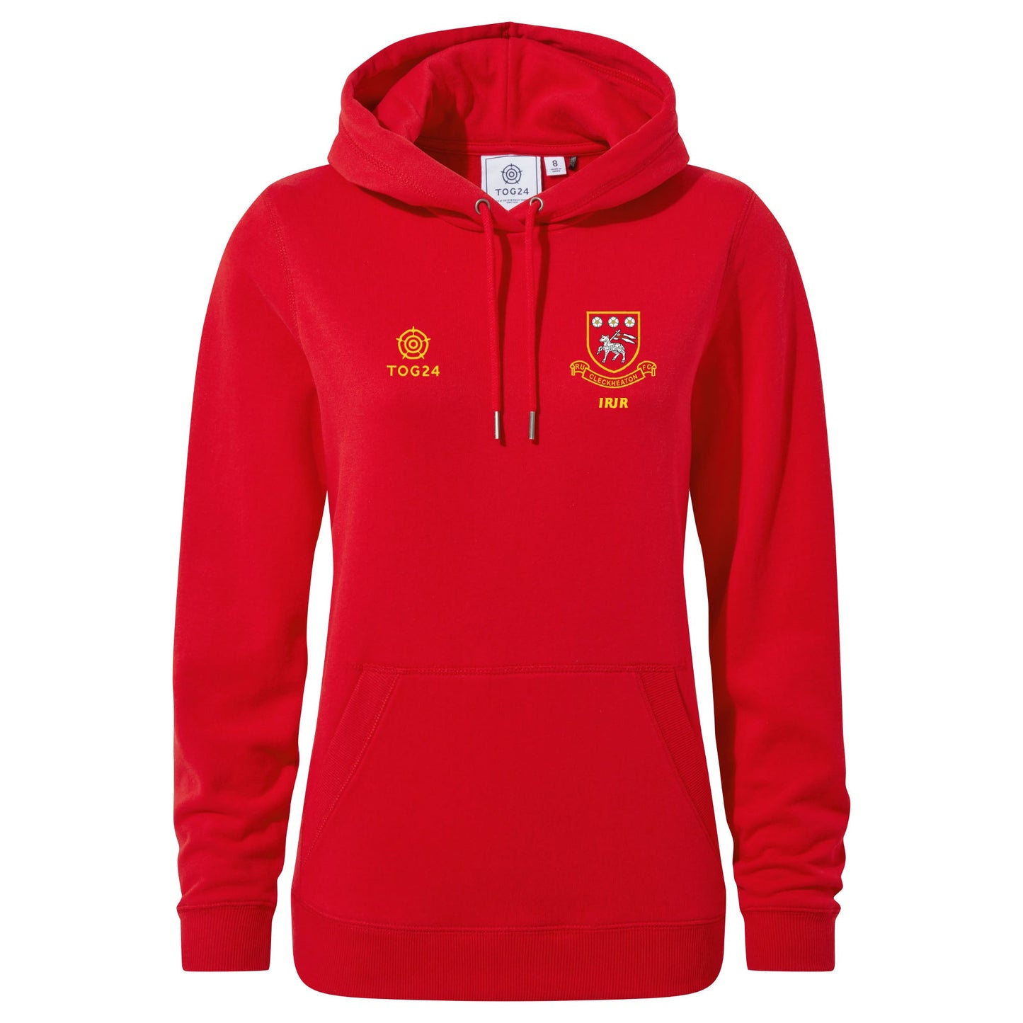 Cleckheaton RUFC Womens - Wyke Hoody Jalapeno Red