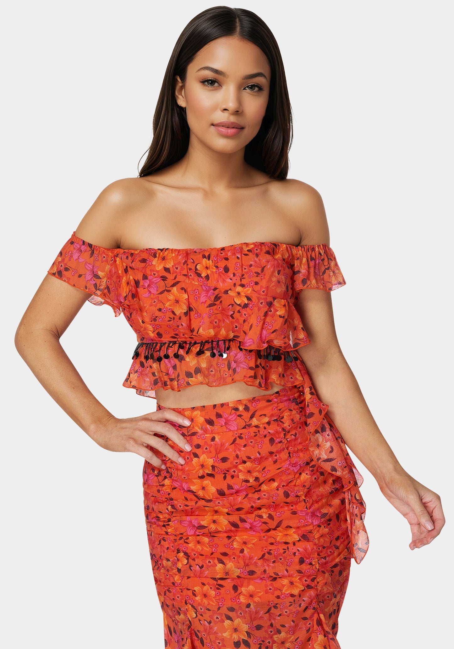 Ruffle Fringe Top