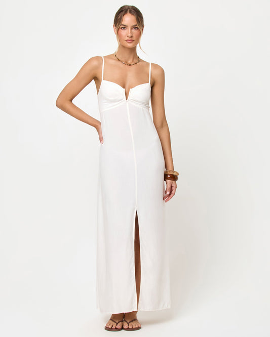 Chara Maxi Dress - Cream