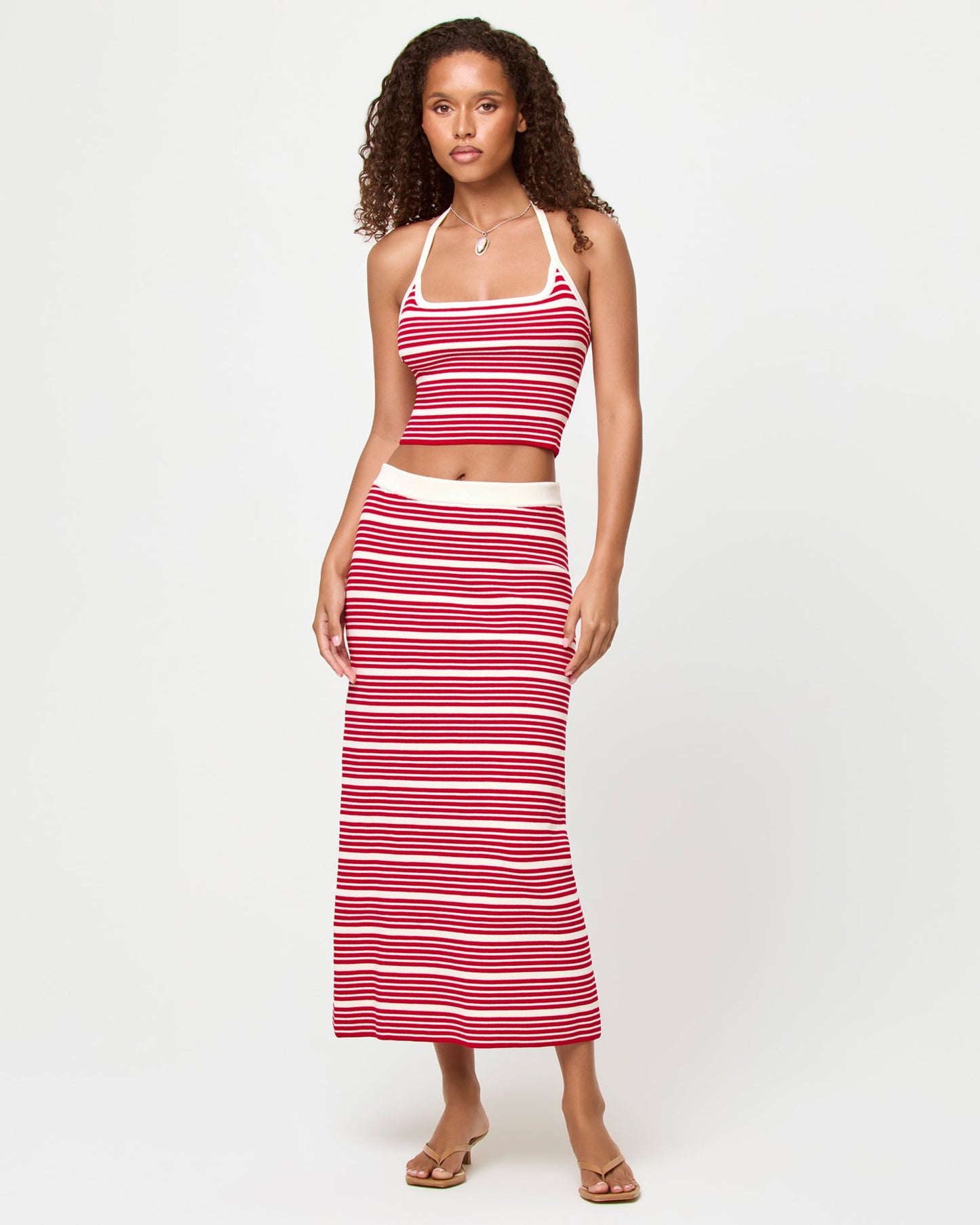 Positano Top - Superbloom Stripe