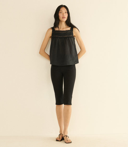 BENITA TOP -- BLACK