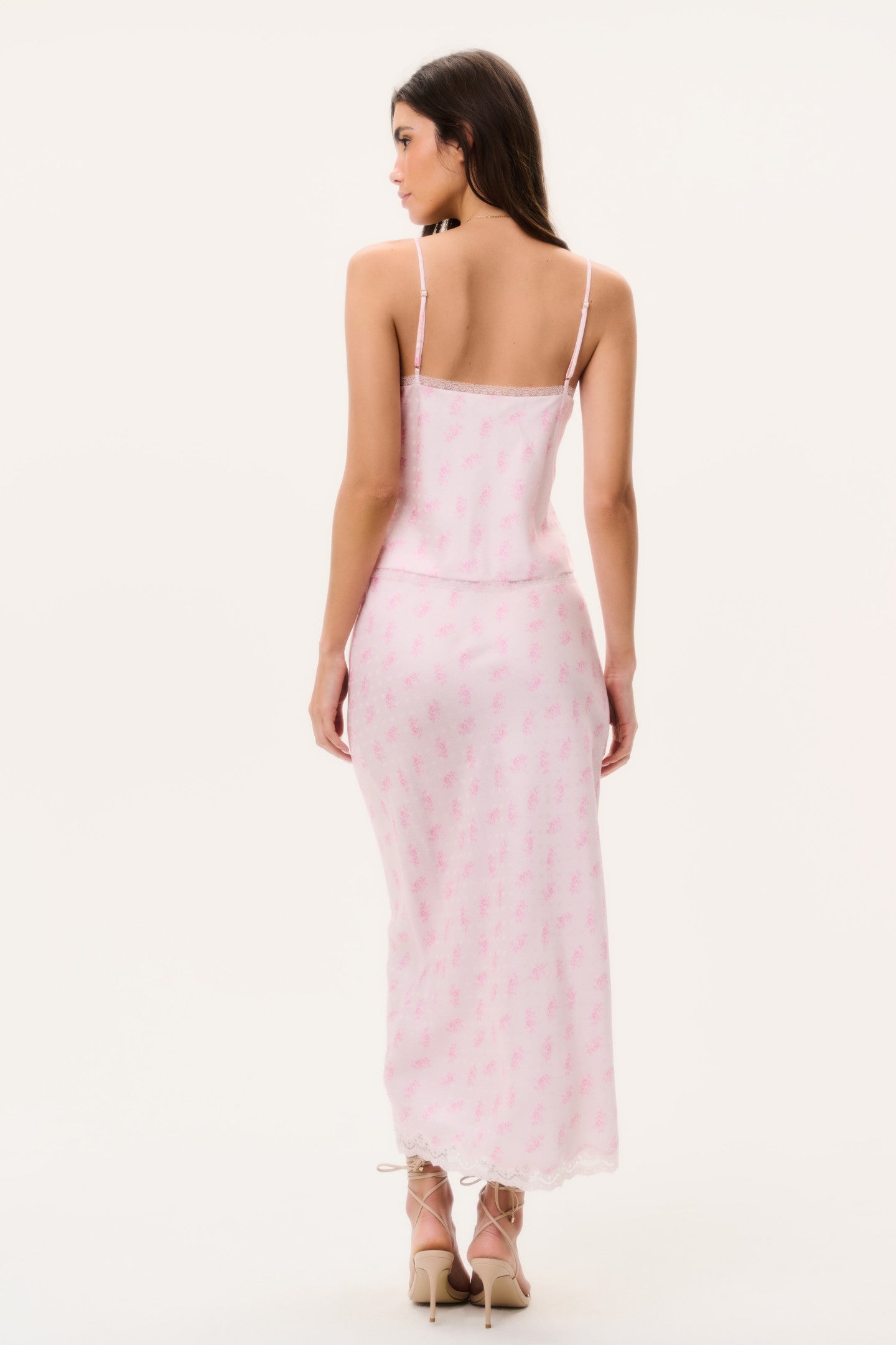 Brett Silk-Blend Floral Cami Top