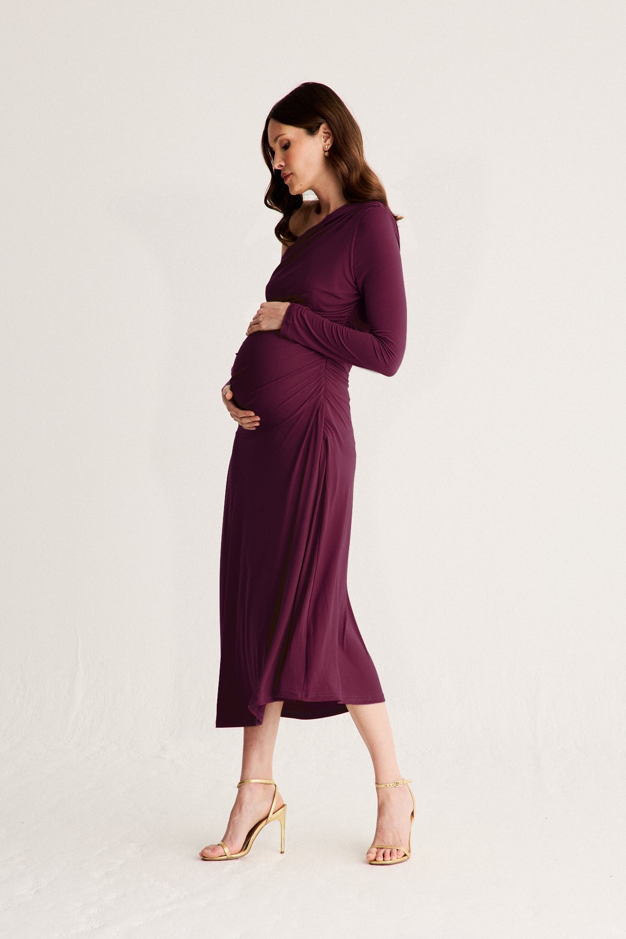 Vestido Matis Plum · Embarazada ·