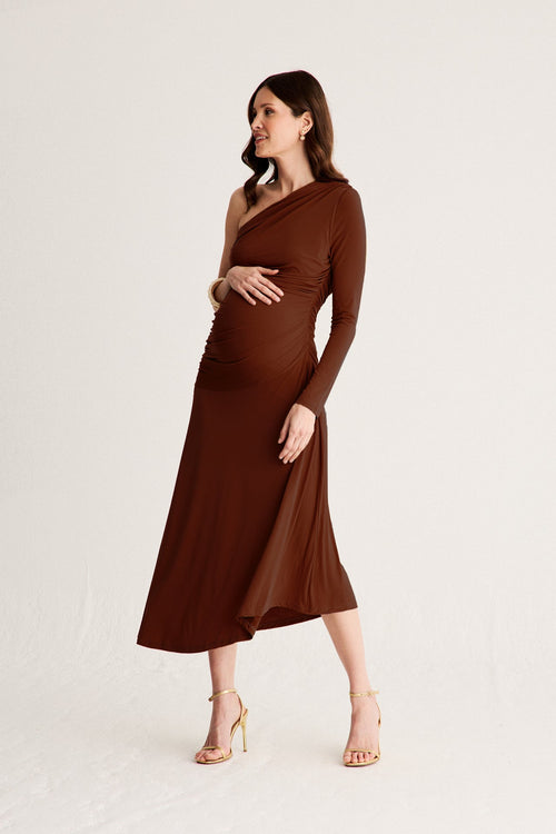 Vestido Matis Choco · Embarazada ·