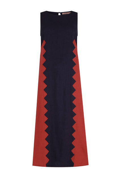 Binnie Dress In Foxglove