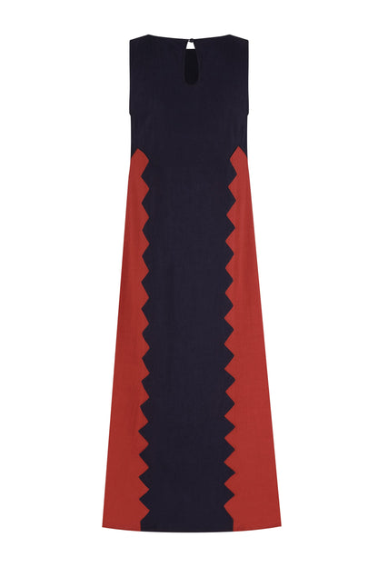 Binnie Dress In Foxglove