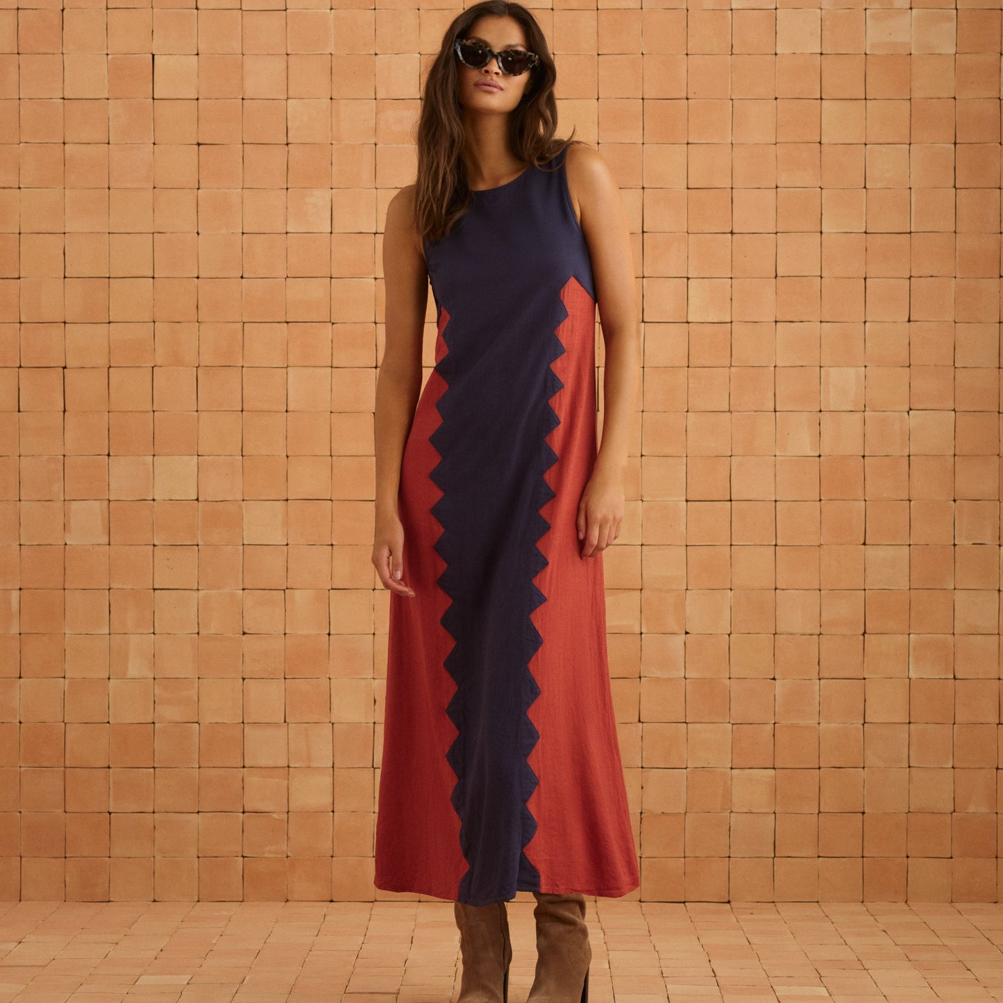 Binnie Dress In Foxglove