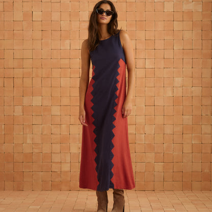 Binnie Dress In Foxglove
