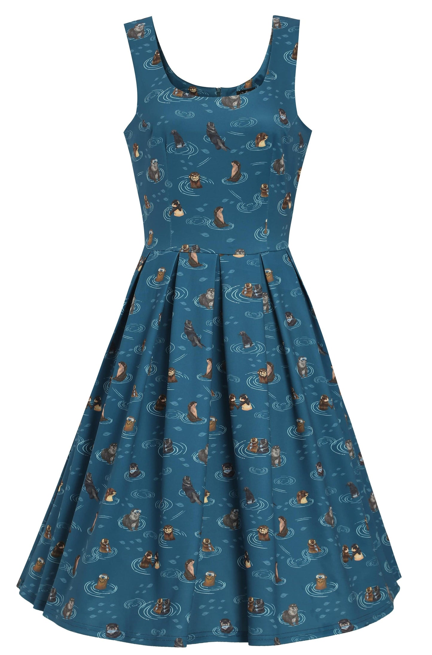 Amanda Blue Otter Family Tea Dress