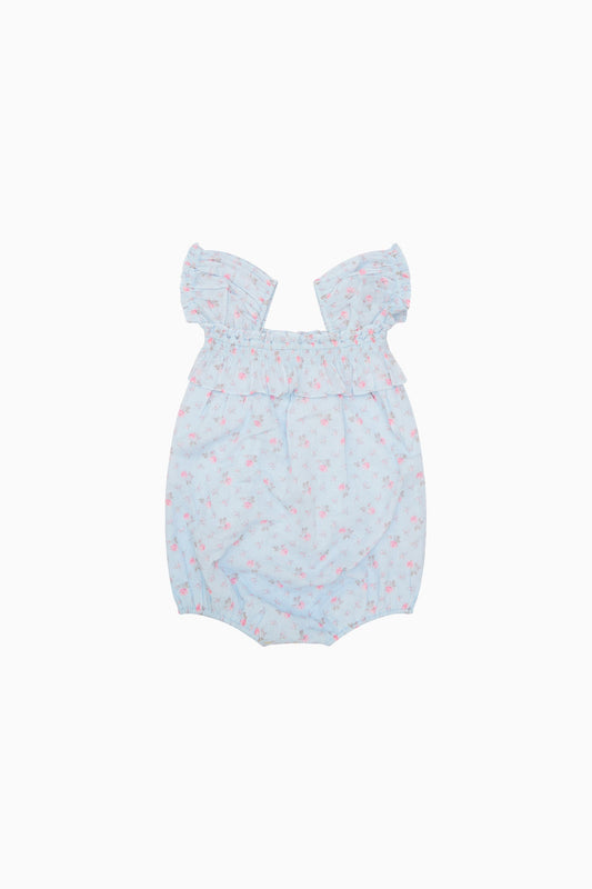 Baby Carlita Floral Cotton Pinafore
